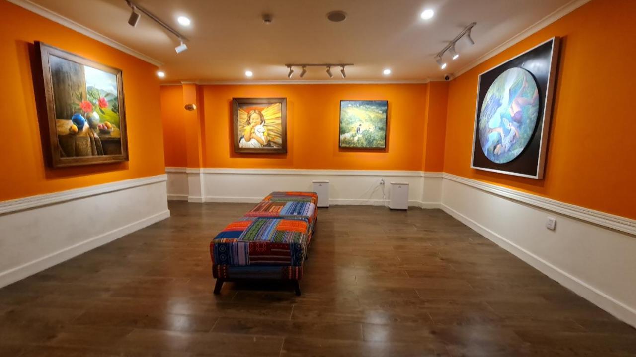 ホテル Cat Cat Galerie D'Art サパ エクステリア 写真