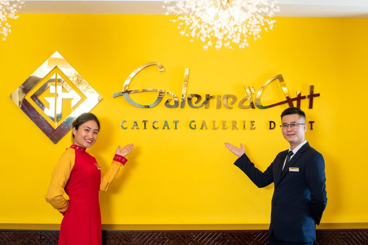ホテル Cat Cat Galerie D'Art サパ エクステリア 写真